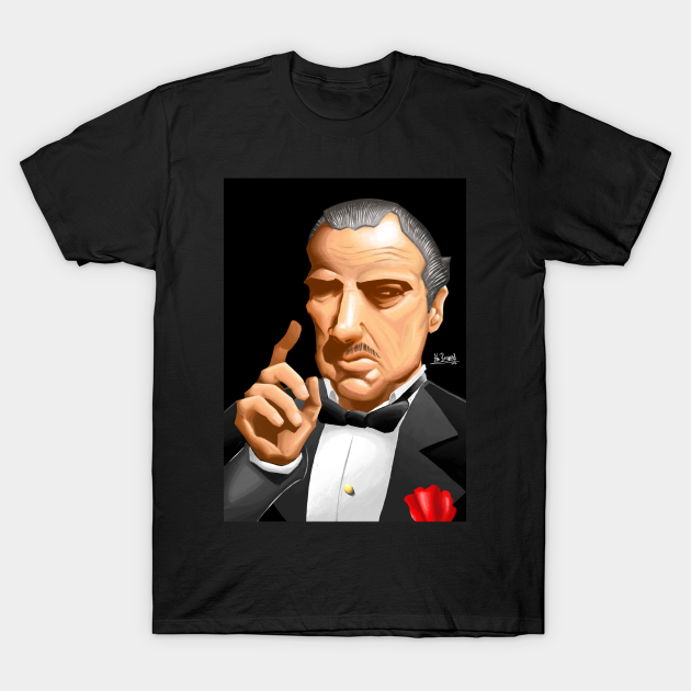 The Godfather Don Corleone The Godfather T Shirt Teepublic 